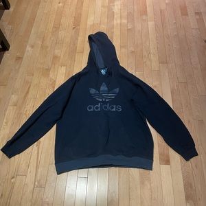 Adidas original dark blue hoodie size Xl
